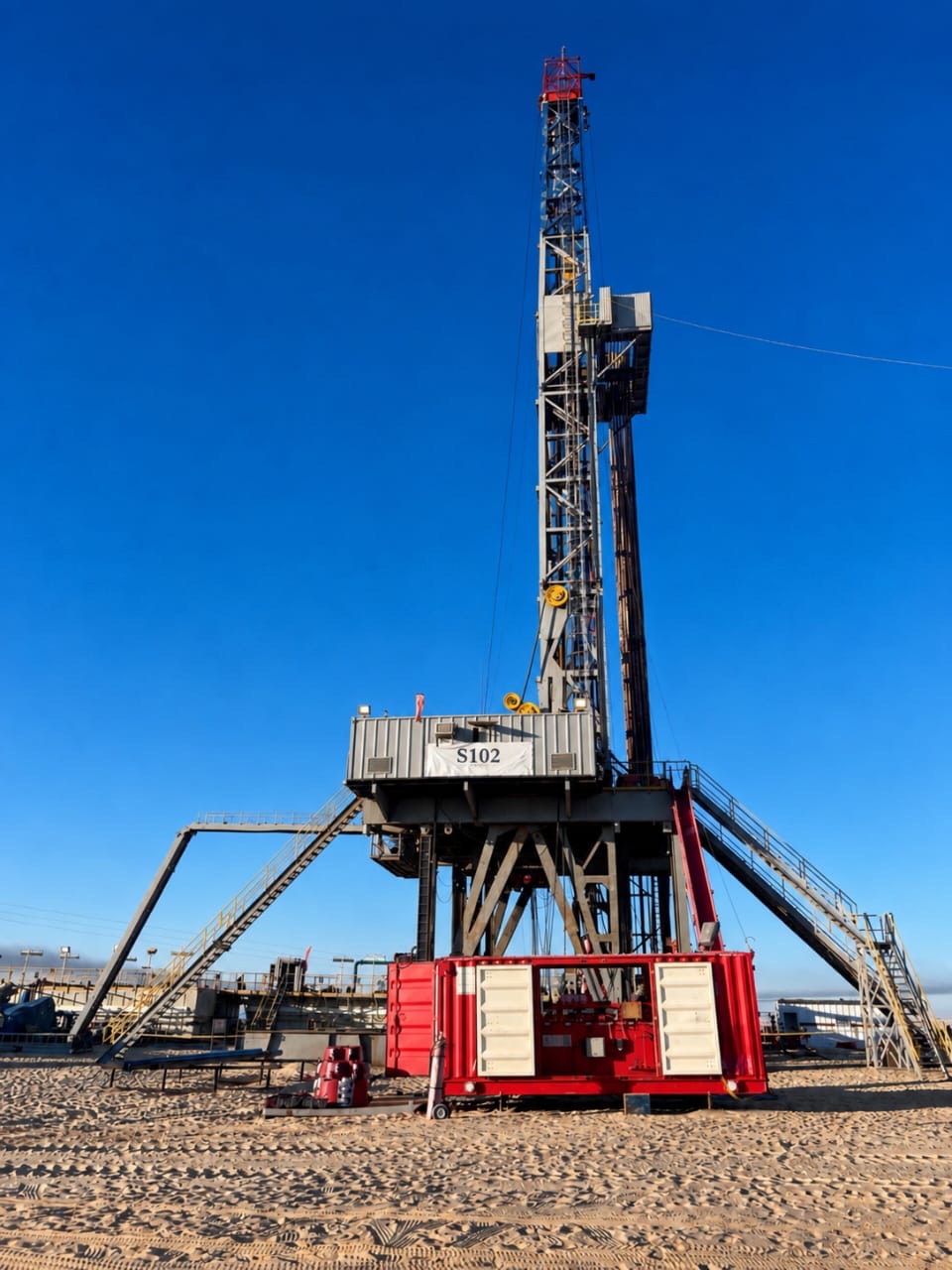 Nova Drill Rig S102 on location